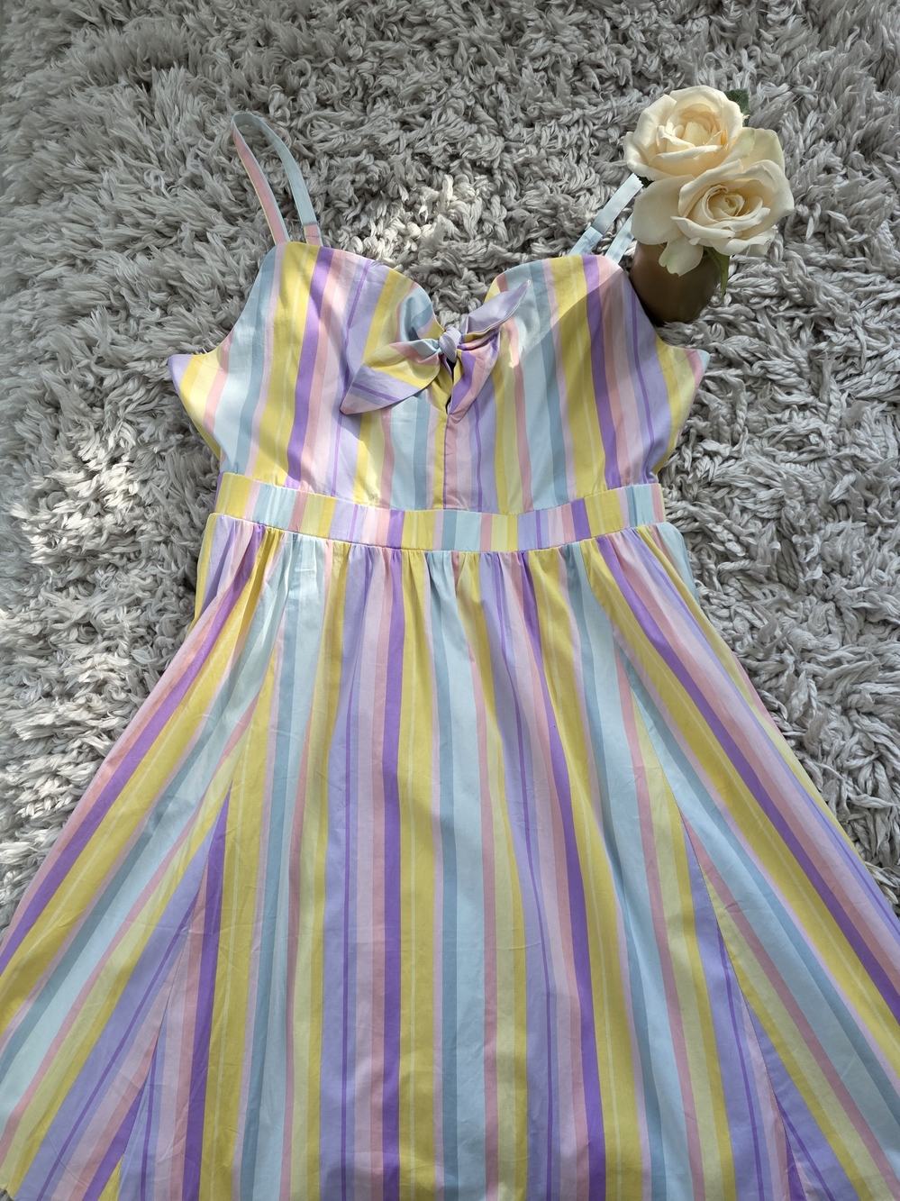 Torrid Poplin Tie-Front Skater Dress Sz. 18/20